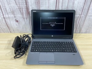 ※ジャンク品　HP　ProBook　ノートパソコン　プロブック　通電確認済　電源ケーブル付き　31718D