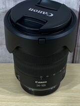 Canon　キャノン　RF　24‐105mm　F4L IS II USM　標準ズームレンズ　Lレンズ　フルサイズ対応　箱アリ　レンズフィルター付き　31015B_画像3