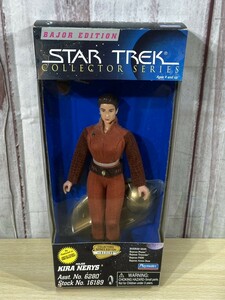 【未開封、一部汚れあり】プレイメイツ社　STAR TREK　スタートレック　COLLECTOR SERIES　コレクターシリーズ　キラ・ネリス　31732L