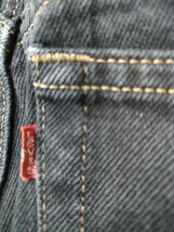 Levi's　リーバイス５１２　ジーンズ　赤タブ　W29　L34 ブラック　黒　古着_画像3