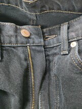 Levi's　リーバイス５１２　ジーンズ　赤タブ　W29　L34 ブラック　黒　古着_画像9