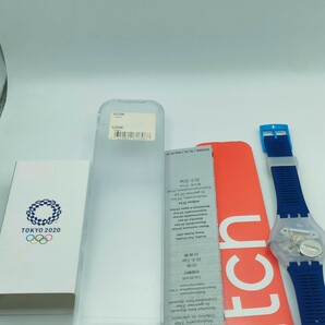 スウォッチ 腕時計 swatch クォーツ 東京2020オリンピック 非売品 電池交換済み 保護フィルムの画像6
