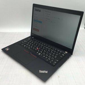 Lenovo ThinkPad X13 20UG-S3HU00 Ryzen 5 PRO 4650U 2.10GHz/16GB/なし 〔B0605〕