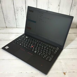 【難あり】 Lenovo ThinkPad X1 Carbon 20UA-S7EB0U Core i7 10610U 1.80GHz/16GB/なし 〔B0414〕