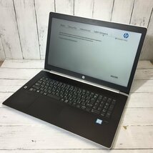 【難あり】 Hewlett-Packard HP ProBook 470 G5 Core i7 8550U 1.80GHz/8GB/なし 〔B0313〕_画像1