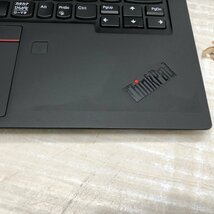 Lenovo ThinkPad X1 Carbon 20QE-S8GP0Q Core i7 8665U 1.90GHz/16GB/なし 〔A0405〕_画像8