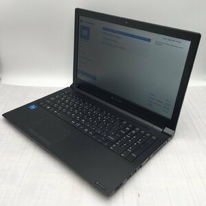 TOSHIBA dynabook B65/HS Core i5 1135G7 2.40GHz/8GB/256GB(NVMe) 〔B0633〕