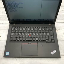 Lenovo ThinkPad L480 20LT-S3C73L Core i5 8350U 1.70GHz/16GB/なし 〔C0129〕_画像3