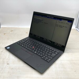Lenovo ThinkPad X1 Carbon 20QE-S8GP0Q Core i7 8665U 1.90GHz/16GB/なし 〔A0425〕