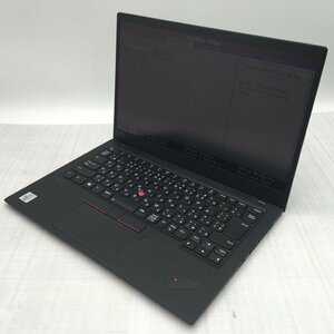 Lenovo ThinkPad X1 Carbon 20UA-S7EB0U Core i7 10610U 1.80GHz/16GB/なし 〔C0330〕