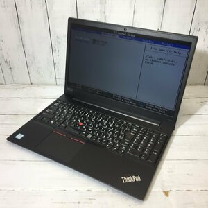 Lenovo ThinkPad E590 20NC-S09800 Core i5 8265U 1.60GHz/8GB/256GB(NVMe) 〔B0417〕