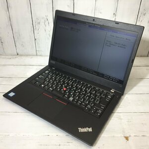 Lenovo ThinkPad L480 20LT-A00LJP Core i5 8250U 1.60GHz/8GB/256GB(NVMe) 〔B0428〕