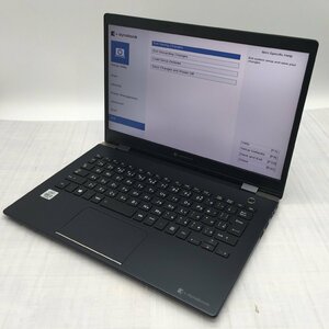 TOSHIBA dynabook G83/FP Core i3 10110U 2.10GHz/4GB/256GB(NVMe) 〔B0717〕