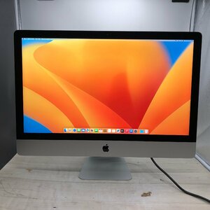 Apple iMac Retina 5K 27-inch 2017 Core i7 4.20GHz/16GB/28GB(NVMe)/1TB 〔0322D01〕
