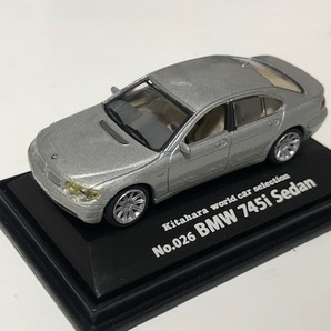 北原照久セレクション kitahara world car selection 1/72 SCALE No.026 BMW 745i Sedanの画像1