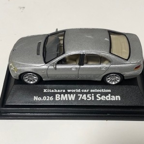 北原照久セレクション kitahara world car selection 1/72 SCALE No.026 BMW 745i Sedanの画像2
