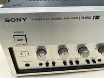 SONY INTEGRATED AMPLIFIER TA-8650 ソニー　アンプ_画像2