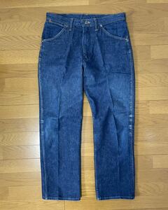 60年代 wrangler 11MWZ ラングラー ビンテージデニム W34 L30 オリジナルレングス 60s