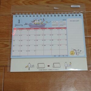 スヌーピー Snoopy カレンダー リングカレンダーM ２０２4年 卓上 カレンダー　デスク