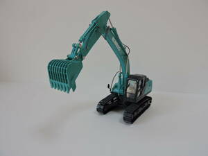 1/50 Attachment skeleton bucket 20t Class Kobelco green 