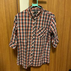 TK check pattern shirt size 2