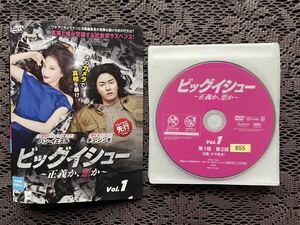 韓国ドラマ ビッグイシュー〜正義か、悪か〜全16巻レンタル落ち 中古DVDハン・イェスル、チュ・ジンモ