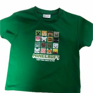 マイクラ　Tシャツ　グリーン　150センチ 半袖