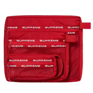 Supreme Organizer Pouch Set シュプリーム オーガナイザー ポーチセット 大中小3点セット 2022fw Red 美品