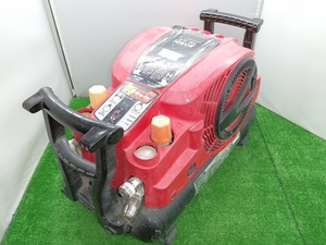 中古 ジャンク品 MAX マックス エアコンプレッサ 常圧 高圧 割れ有り 1.2MPaまで AK-HL1250E