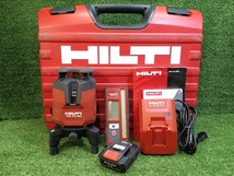 中古品 HILTI ヒルティ マルチラインレーザー PM 40-MG 付属品 バッテリー 充電器 受光器 付_画像1