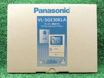 未使用 Panasonic パナソニック ワイヤレステレビドアホン モニター壁掛け式 VL-SGE30KLA ①_画像5