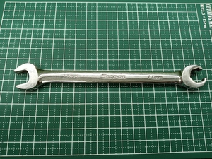 中古 snap-on スナップオン オープンエンドフレアナットレンチ 11mm RXSM11B