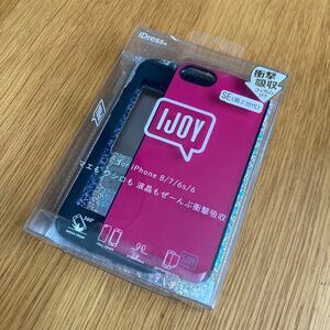 未使用品 iphone 携帯カバー 保護フィルム ケース フューシャピンク IJOY SE第2、3世代 iPhone8/7/対応 