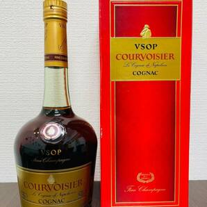 #4301 ★☆【未開栓・保管品】クルボアジェ VSOP 1000ml/1L 40％ COURVOISIER コニャックブランデー 箱付 ☆★の画像1