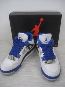 ◆◇AIR JORDAN 4 PETRO/MOTORSPORT/white/game royal-black/エアージョーダン４　 :古k1941-187ネ◇◆