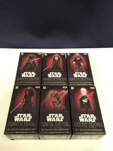 ◆◇ワールドコレクタブルフィギュア STAR WARS スターウォーズ 全6種セット :玩N4559-101ネ◇◆