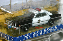 Greenlight 俺たち賞金稼ぎ!! フォール・ガイ Fall Guy 1/64 1977 ダッジ モナコ ポリスカー Dodge Monaco Police グリーンライト パトカー_画像3