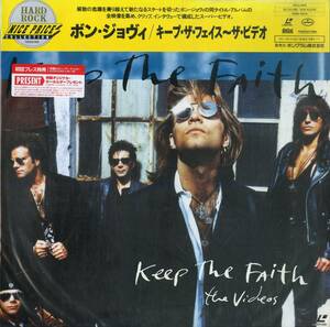 B00180714/【洋楽】LD/ボン・ジョヴィ「キープ・ザ・フェイス ～ザ・ビデオ」