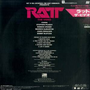 B00181074/【洋楽】LD/ラット(RATT)「ザ・ビデオ」の画像2