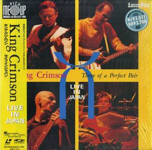 B00181133/【洋楽】LD/キング・クリムゾン「ライブ・イン・ジャパン / Three of a Perfect Pair」