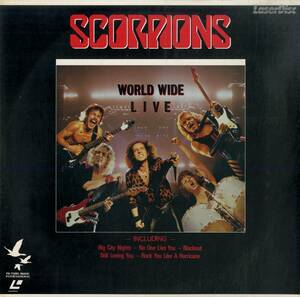 B00181270/【洋楽】LD/スコーピオンズ (SCORPIONS)「World Wide Live (1986年・SM058-3048・ハードロック)」