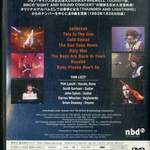 G00032442/【洋楽】DVD/シン・リジィ「ライヴ・アット・ザ・リーガル・シアター・ヒッチン1983」の画像2