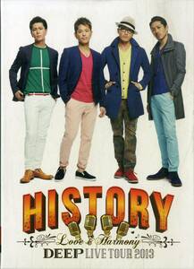 D00159250/【邦楽】▲▲DVD2枚組/DEEP「Live Tour 2013 History Love & Harmony」