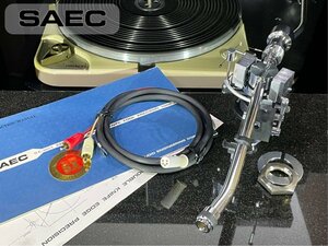 トーンアーム SAEC WE-308SX SAECケーブル等付属 リフターオイル補充済み Audio Station