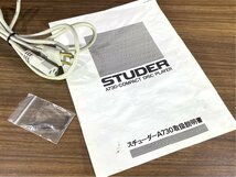 良品 CDプレーヤー STUDER A730 元箱/サイドウッド/取説等付属 動作良好 Audio Station_画像7