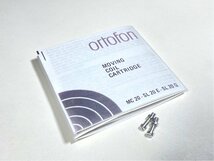 カートリッジ ortofon MC20 MC型 Audio Station_画像7