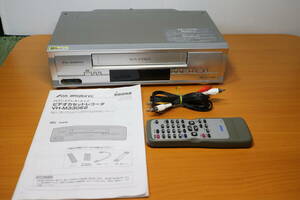 DXアンテナ DX BROADTEC　VHSビデオデッキ　VH-M330E2　リモコン/取説付属　