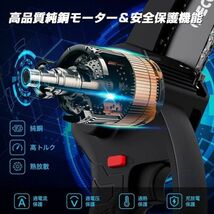 充電式チェーンソー 電動チェンソー 6寸小型 マキタ 18Vバッテリー互換 コードレスチェーンソー 家庭用 収納ケース付き 552【本体のみ】_画像3