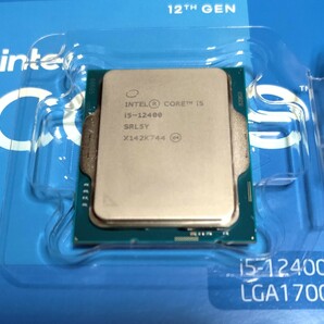 intel インテル CORE i5 12400 付属品有りの画像2