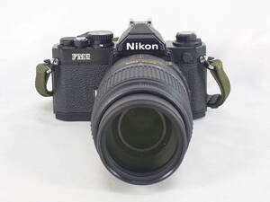 NIKON FM2 DX AF-S NIKKOR 55-300mm 1:4.5-5.6 G ED однообъективный объектив пленочный фотоаппарат 